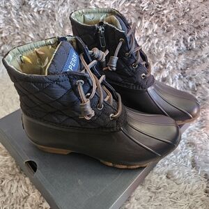 SPERRY Saltwater QUILT NYLON BLK